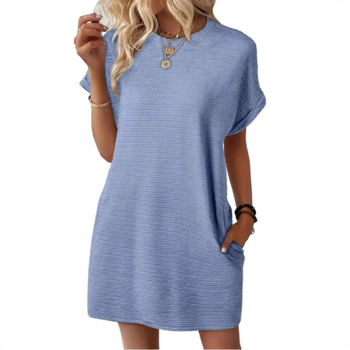 Sofía - Vestido con Textura Suave