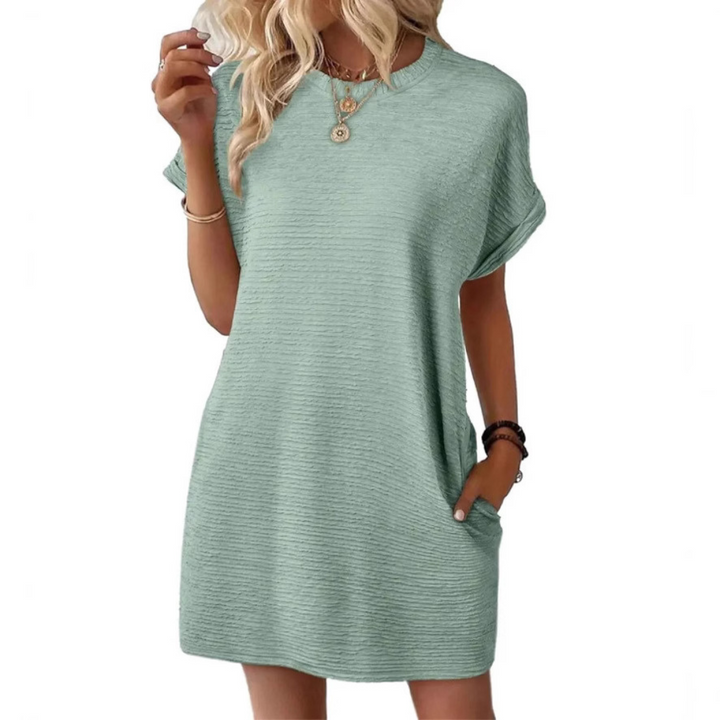 Sofía - Vestido con Textura Suave