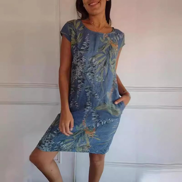 Sunniva - Vestido Encantador con Rayas
