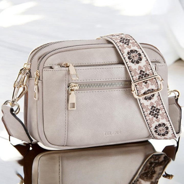 Bolso de Hombro de Cuero Refinado