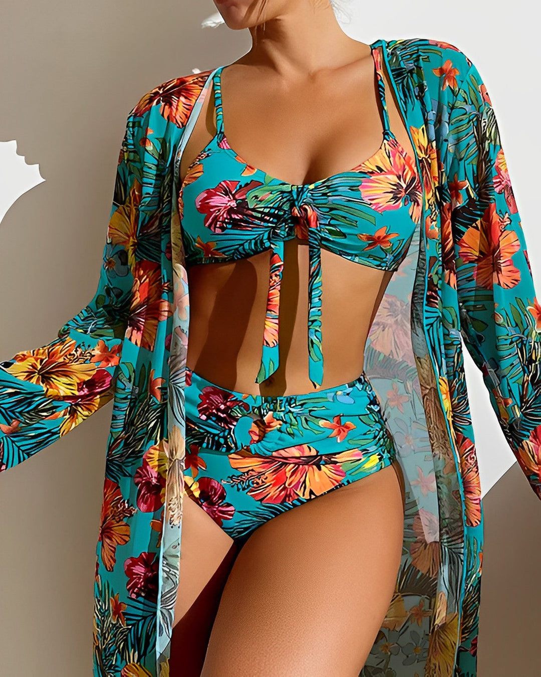 Azure - Conjunto de Bikini de Dos Piezas