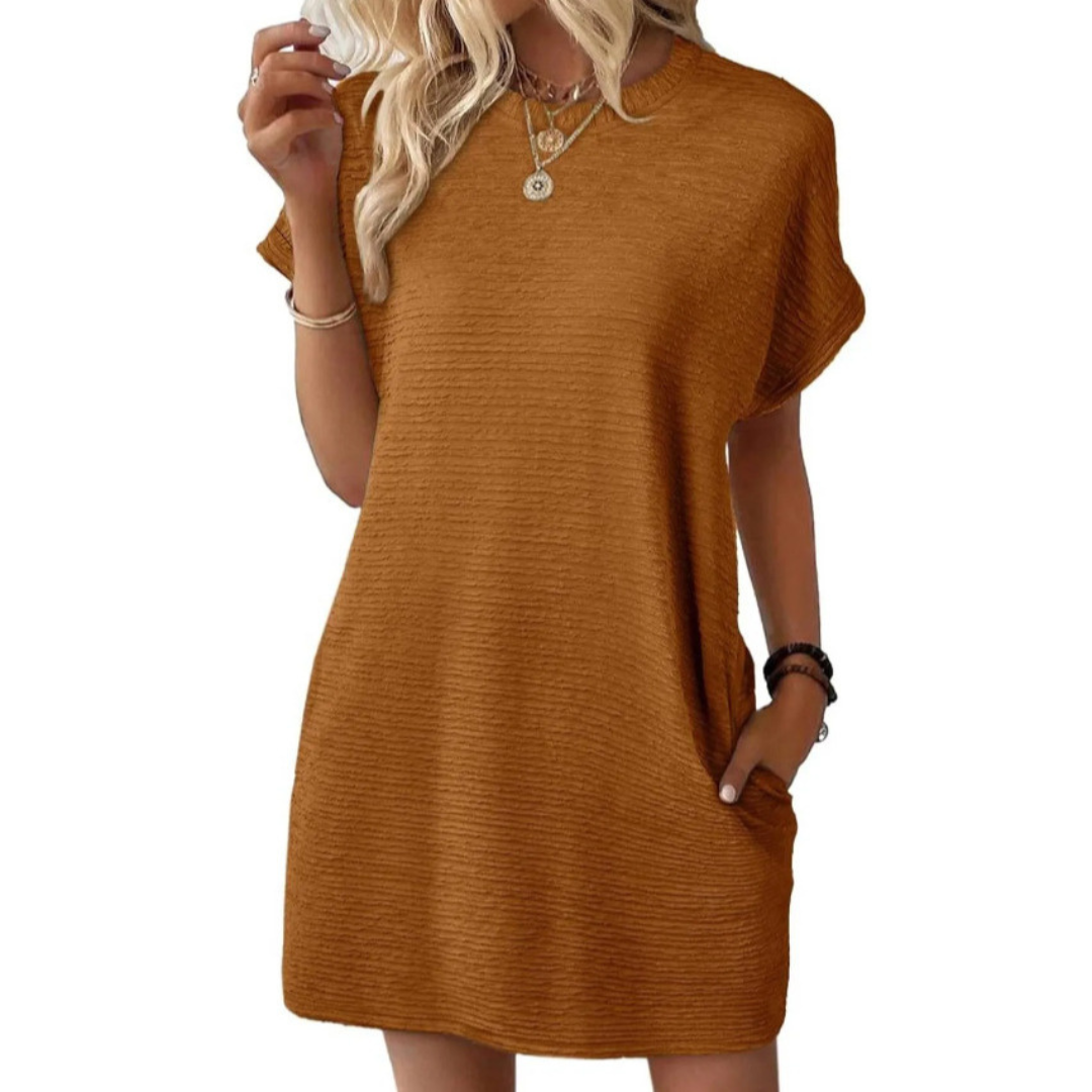 Sofía - Vestido con Textura Suave