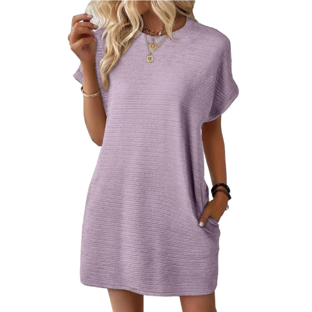 Sofía - Vestido con Textura Suave