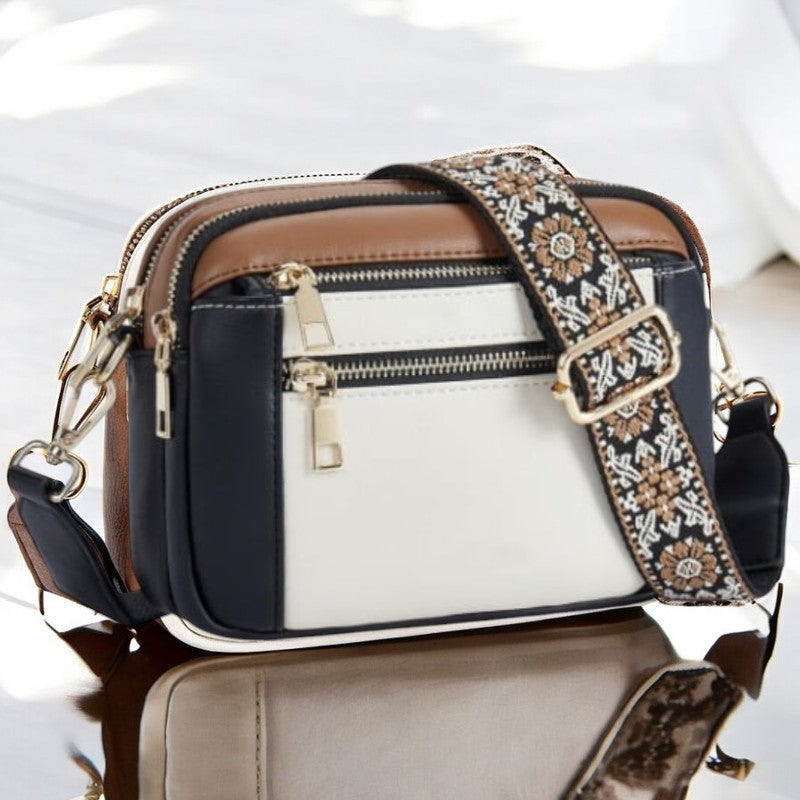 Bolso de Hombro de Cuero Refinado