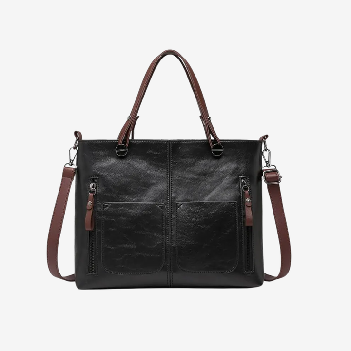 Bolso de Hombro de Cuero Maelis