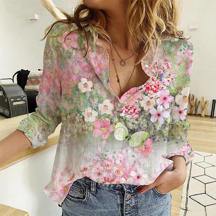 Sylvia - Blusa Fresca de Verano