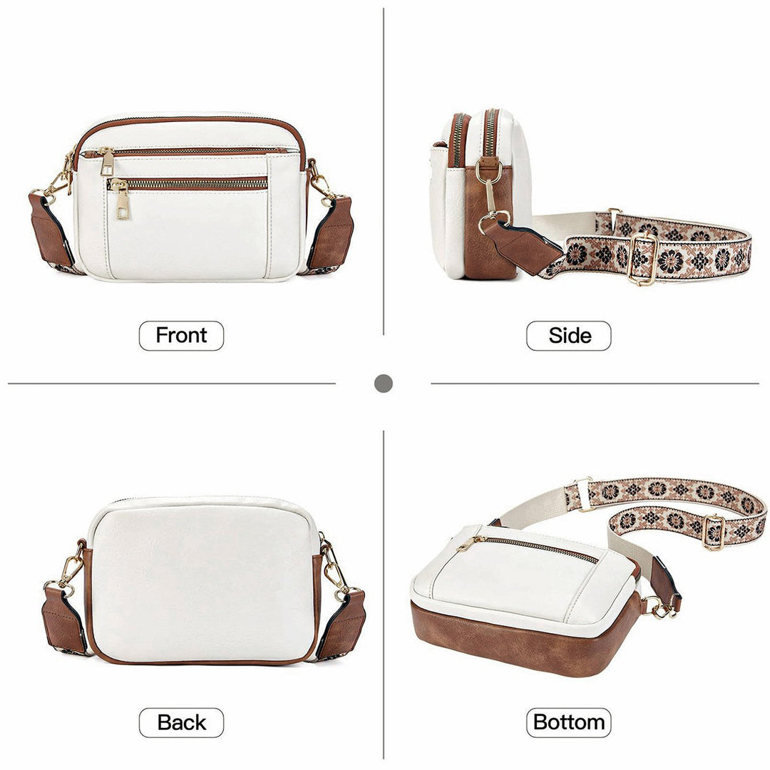 Bolso de Hombro de Cuero Refinado