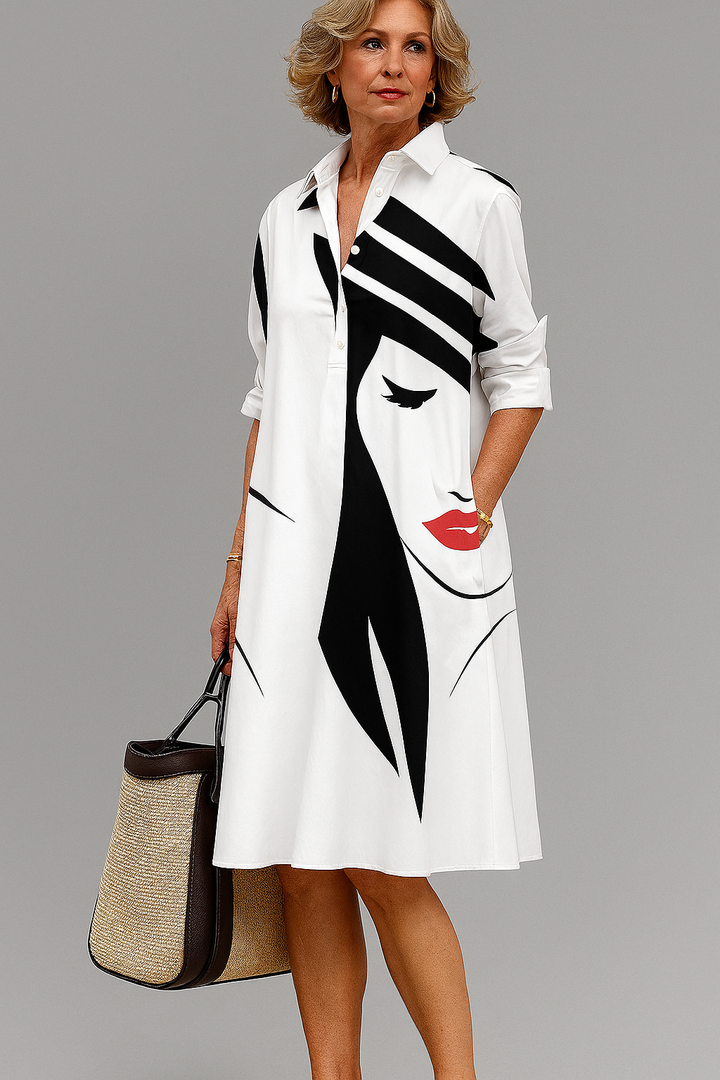 Bella - Vestido Midi Cómodo