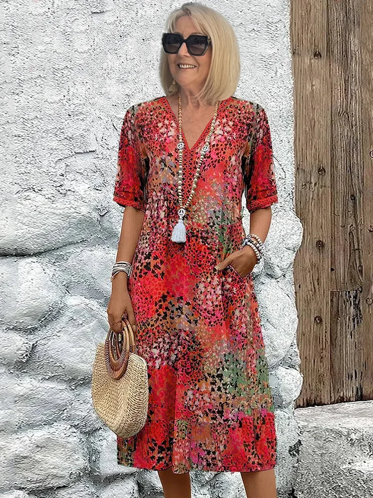 Jessica - Vestido Midi Sin Esfuerzo