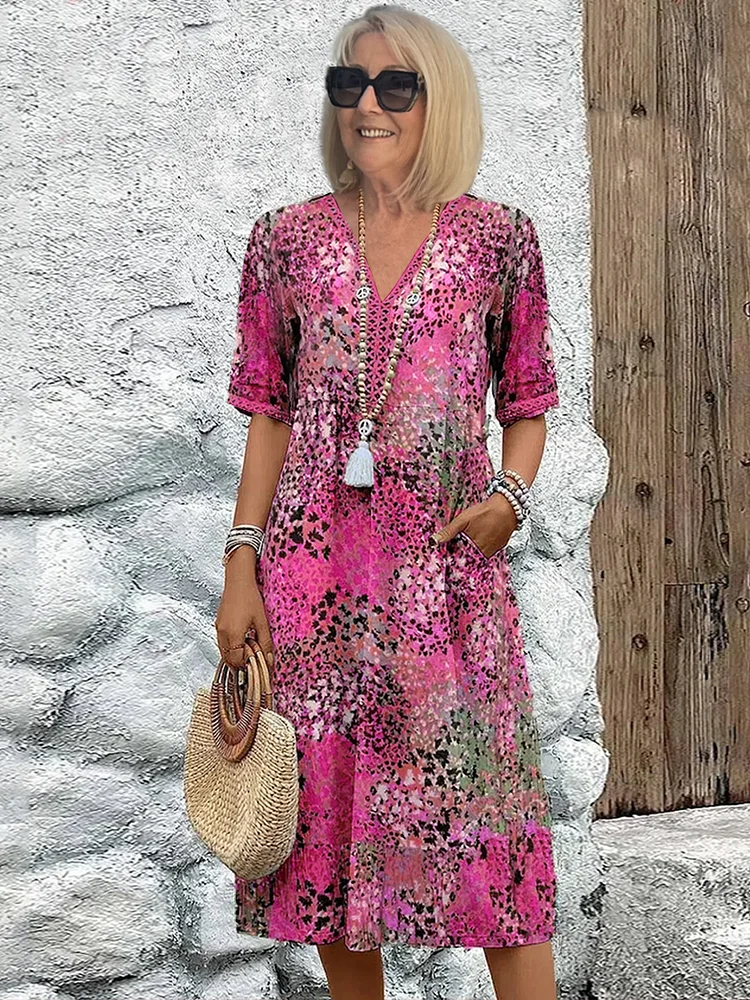 Jessica - Vestido Midi Sin Esfuerzo