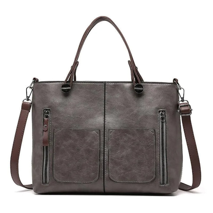 Bolso de Hombro de Cuero Maelis