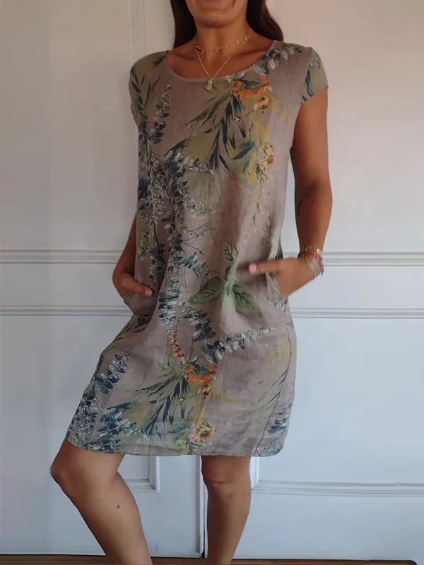 Sunniva - Vestido Encantador con Rayas