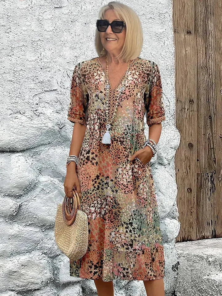 Jessica - Vestido Midi Sin Esfuerzo