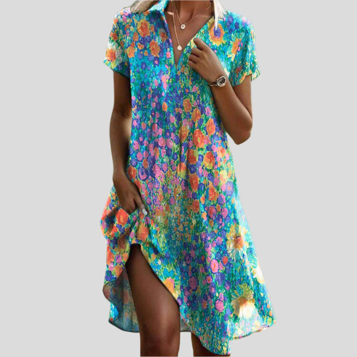 Zara - Vestido de Verano Boho
